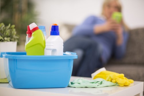 Efficient packing and removal of household items
