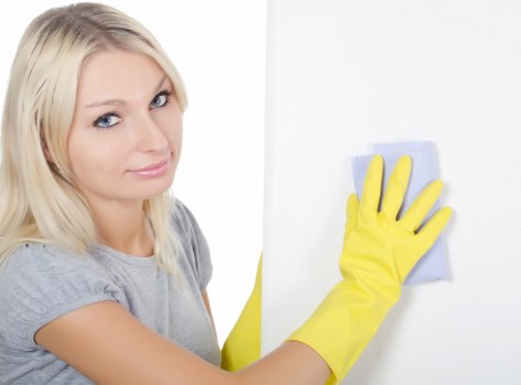 Eco-friendly window cleaning solutions in action