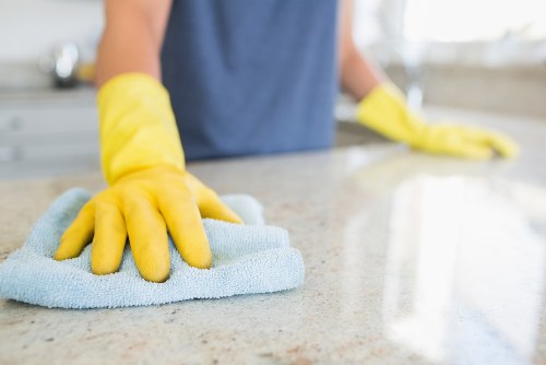 Eco-friendly cleaning supplies and equipment