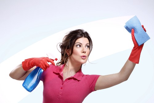 Satisfied tenant after professional end of tenancy cleaning service